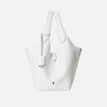POLO PLAY SMALL LEDER TOTE & CROSSBODY BAG