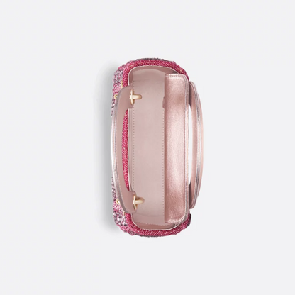LADY DIOR MINI MIT PERLEN