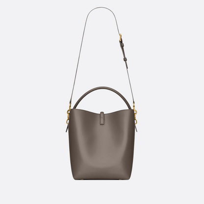 SAINT LAURENT LE 37 BEUTELTASCHE AUS GLÄNZENDEM LEDER