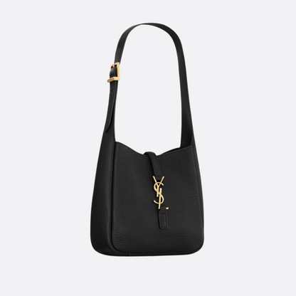 YVES SAINT LAURENT KLEINE HANDTASCHE AUS GENARBTEM LEDER