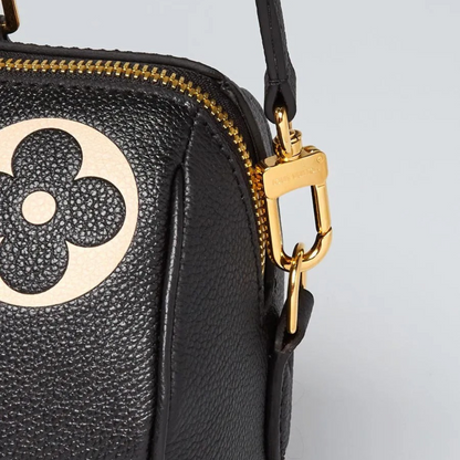 LOUIS VUITTON SPEEDY BANDOULIÈRE 25 EMPREINTE TASCHE SCHWARZ