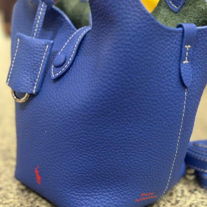 POLO PLAY SMALL LEDER TOTE & CROSSBODY BAG