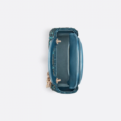 LADY DIOR MINI MIT PERLEN