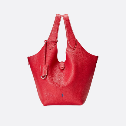 POLO PLAY SMALL LEDER TOTE & CROSSBODY BAG